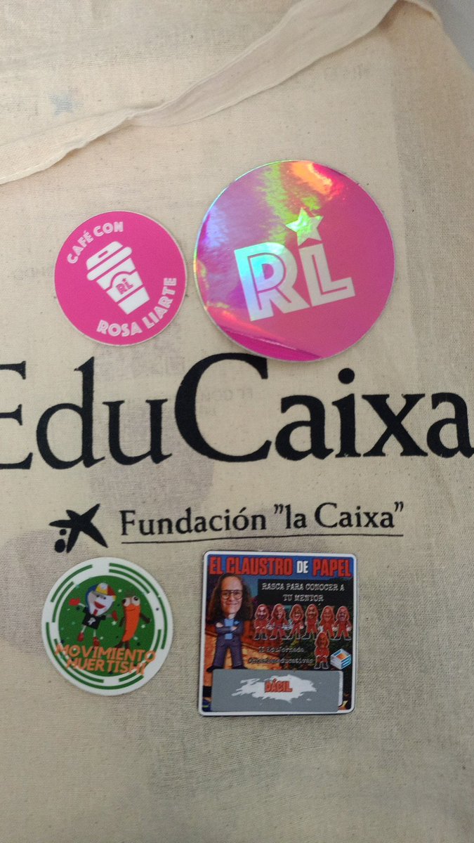 Pues tengo esto de @rosaliarte y @azaruski de la #Edujornada.