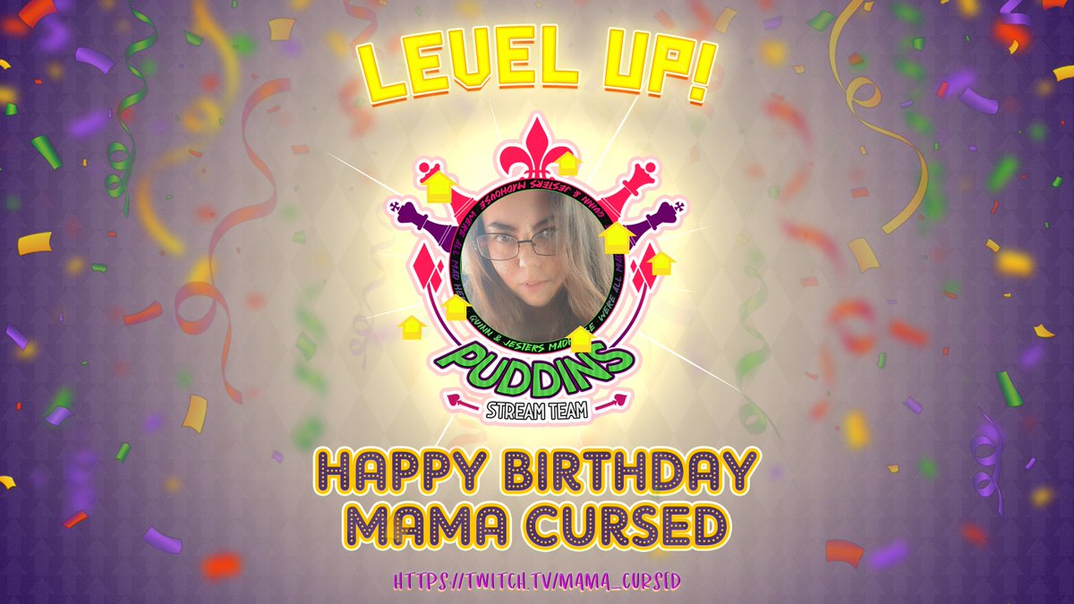 MadhousePuddins's tweet image. Please join us in wishing our #Puddin: Mama Cursed 
twitch.tv/mama_cursed

A very happy and chaos-filled birthday! We love you and hope you have a wonderful birthday stream! 

Be sure to drop by Mama Cursed&apos;s stream on April 10, 2024, at 10:00 AM EST.

💋#MadhousePuddins
.
.
.…