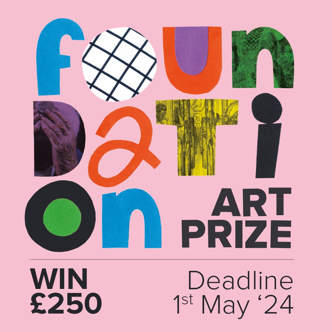 Calling all young creatives aged 16-18 living in the North-East, Yorkshire and Humber areas ... The Foundation Art Prize is offering you the chance to win £250! Further details and terms & conditions can be found here: northernart.ac.uk/foundation-art…