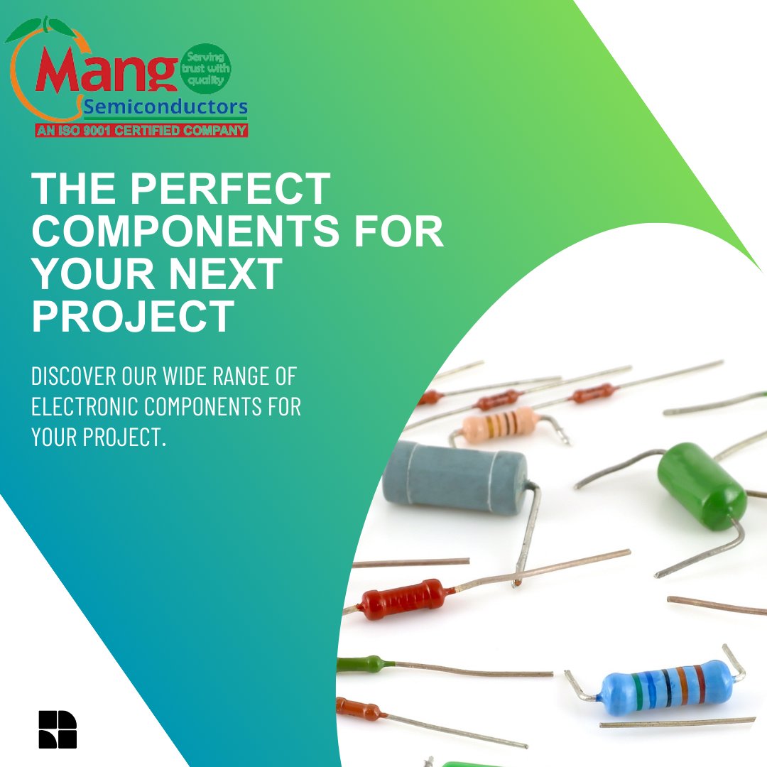 The Perfect Components for Your Next Project! 🛠️ Discover our wide range of electronic components tailored for your project needs! 𝗘𝘅𝗽𝗹𝗼𝗿𝗲 𝗡𝗼𝘄: Mangofy.in #Mangofy #ElectronicsOnline #TechComponents #SeamlessExperience #MangoSemi