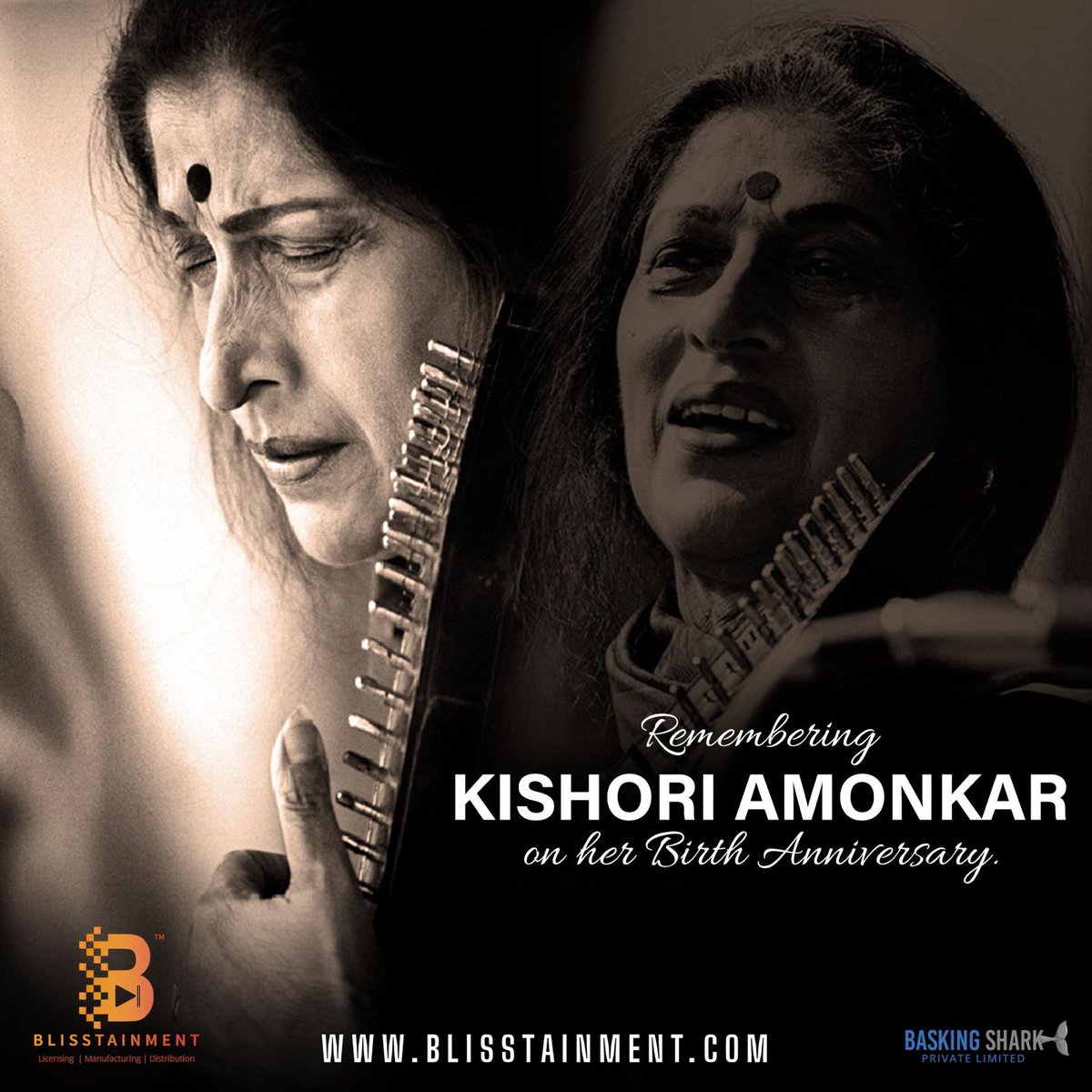 Honoring the unparalleled classical vocalist, Kishori Amonkar, on her birth anniversary. #KishoriAmonkar #ClassicalMusicLegend #IndianClassicalMusic #VocalMaestro #BirthAnniversaryTribute