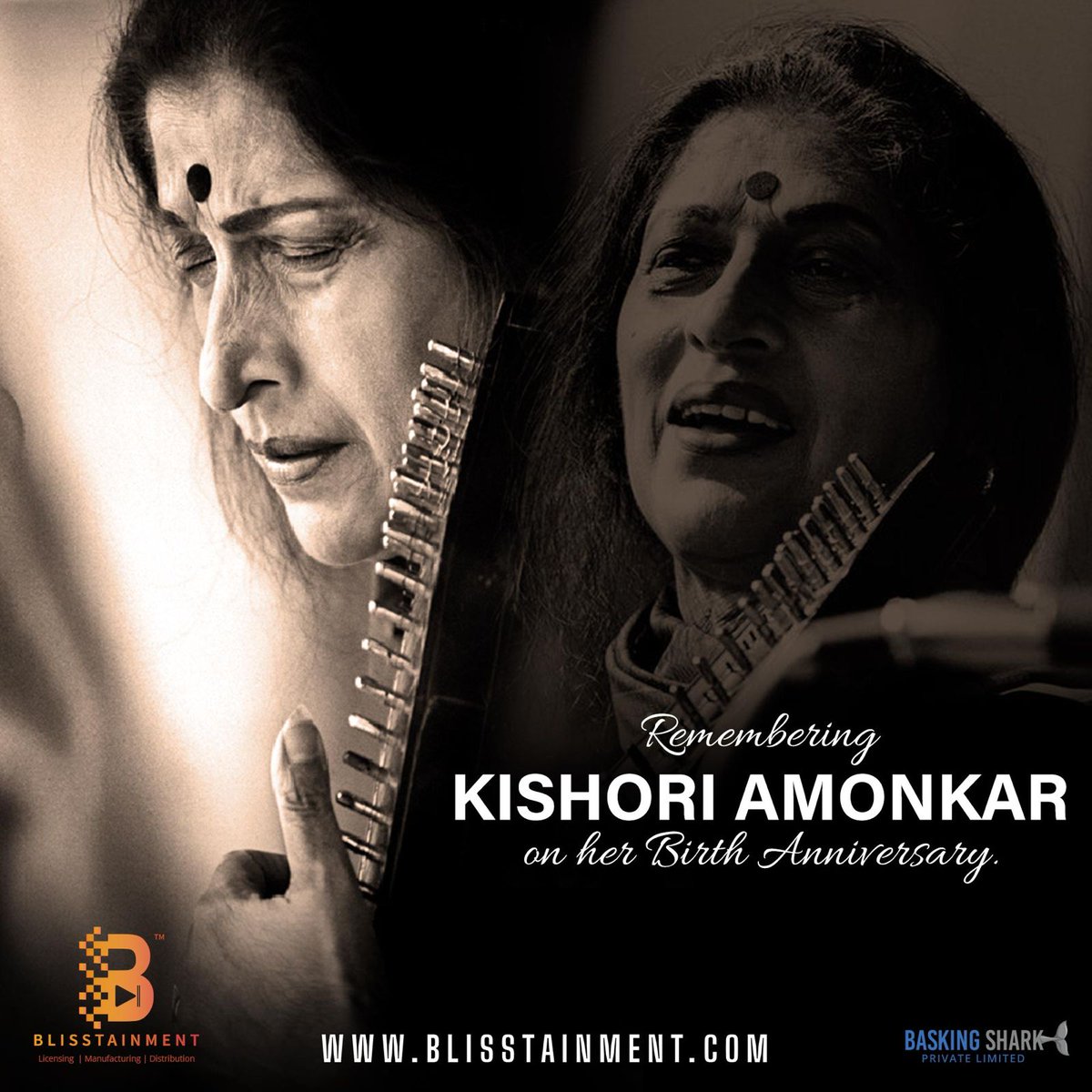 Honoring the unparalleled classical vocalist, Kishori Amonkar, on her birth anniversary.

#KishoriAmonkar #ClassicalMusicLegend #IndianClassicalMusic #VocalMaestro #BirthAnniversaryTribute