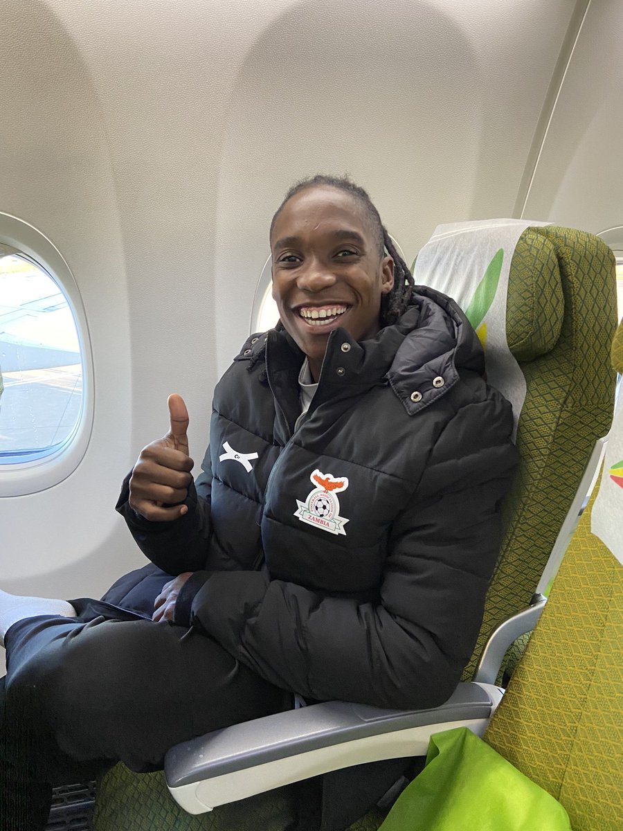 The victorious Copper Queens are heading to Lusaka via an Ethiopian Airlines chartered flight. 

#MORZAM #WeAreCopperQueens #Paris2024 #OlympicQualifiers