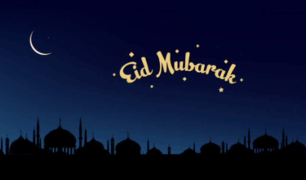 Eid Mubarak to friends and colleagues