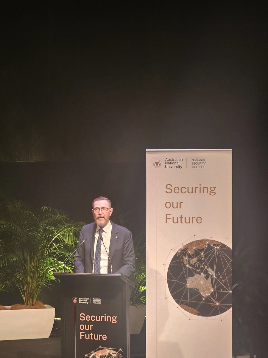 In closing the @NSC_ANU's #SecuringOurFuture conference, @Rory_Medcalf highlighted key points from the conference's 2 days, particularly emphasising that 'democratic middle powers will have to do more heavy lifting' in coalition with partners when it comes to national security.