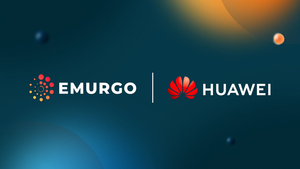 Exciting news!🚀@emurgo_io joins forces with #HuaweiCloud to propel the Cardano Network’s growth in the Asia Pacific region and accelerate Web3 solutions. Together, we’re shaping the future of blockchain technology! 💡 Read the full announcement here: bit.ly/3TR2rG7