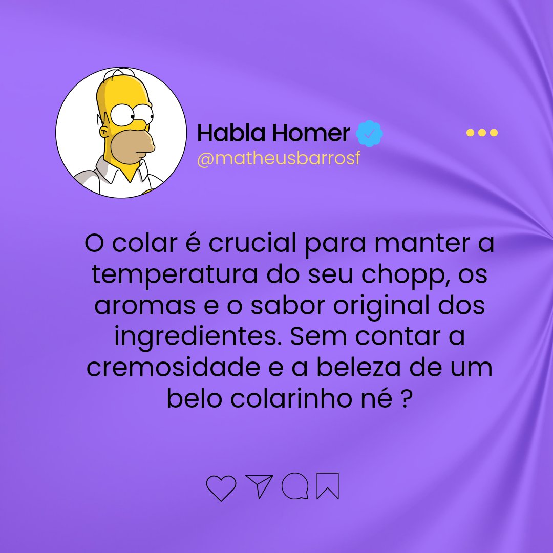 Matheusbarrosf5's tweet photo. #cerveja #chopp #naocompartilheesseconteudocommenoresde18anos #drinks #dicas #bartenderlife #pegaviao #homersimpsom #bar #bartender https://t.co/Lq2x0P9Vip