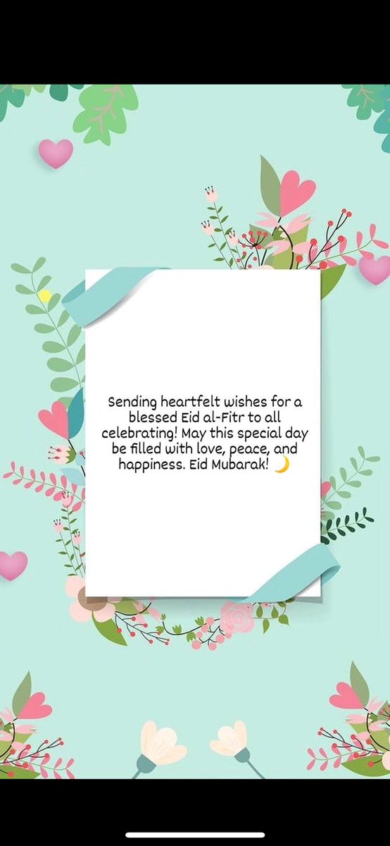 To my friends & colleagues celebrating wishing you a safe & peaceful Eid #Eid2024