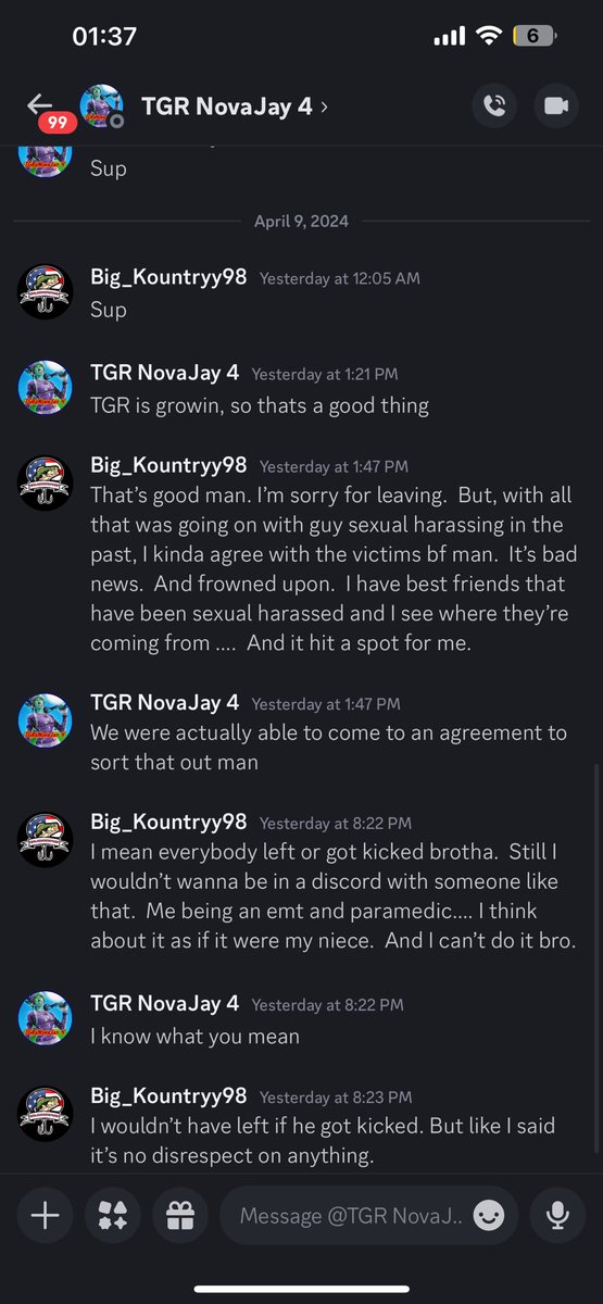 EXcBasecamp's tweet photo. I guess you can’t take the poaching out the poacher huh @TGR_NovaJay_4 https://t.co/ODLrQEZ3fX