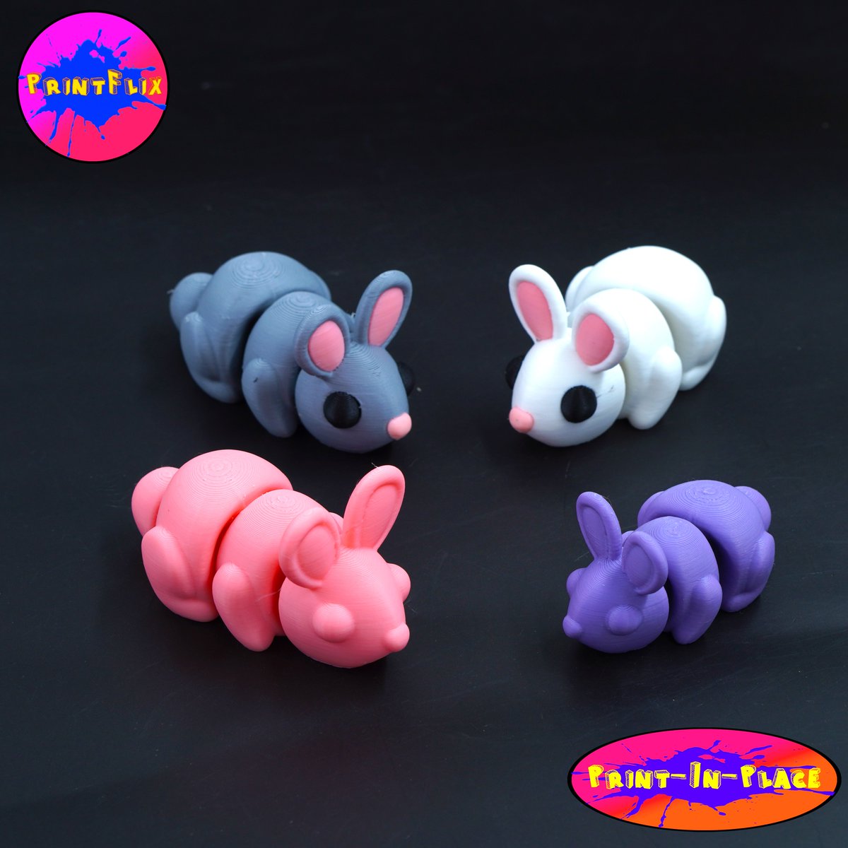 Printflixcrafts's tweet photo. Cute Flexi Tiny Mouse (Ready to Print) Available In @Cults3D 

Link :- https://t.co/7zYx9pJ4ZE

FREE for the First 24 Hours!  Simply slice and print this design.

#cults3d #3DPrinting #toys #3dprint  #tinymouse #Mouse https://t.co/i0kV6f6aUS