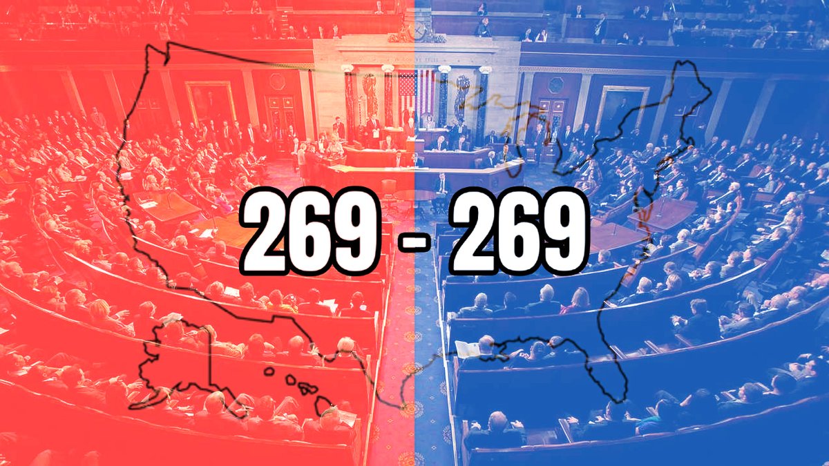 The electoral college is a worthless relic and it's insane that it hasn't been abolished yet. What's even crazier to me is that, in the case of an electoral college tie, it goes to the House instead of going to the popular vote. Shouldn't THE POPULAR VOTE get to decide?