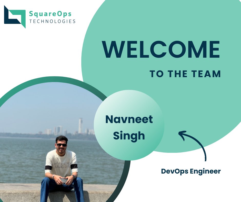 We're Happy to Welcome Navneet Guraya to Our Team! 🌟

The journey of innovation and excellence at SquareOps Technologies continues, and with great enthusiasm, we introduce, 𝐍𝐚𝐯𝐧𝐞𝐞𝐭 𝐰𝐡𝐨 𝐣𝐨𝐢𝐧𝐬 𝐮𝐬 𝐚𝐬 𝐚 𝐃𝐞𝐯𝐎𝐩𝐬 𝐄𝐧𝐠𝐢𝐧𝐞𝐞𝐫.

#newjoiner #squareops