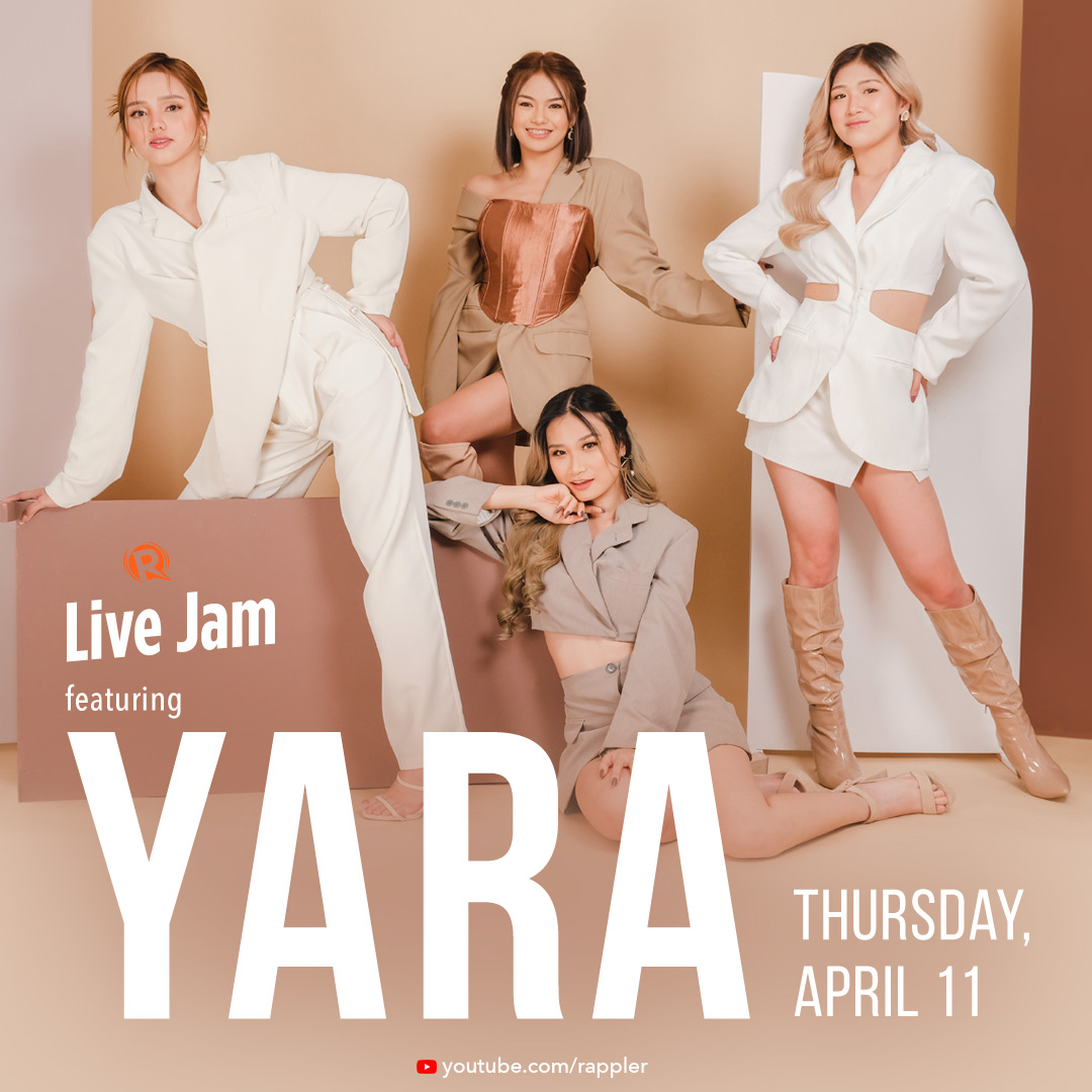 SIMULAN ANG EKSENA ✨ P-pop group YARA (@official__yara) is taking their electronic hiphop tunes to the #LiveJam stage! Subscribe to Rappler's YouTube channel to catch this episode tomorrow night. #PPopRise rplr.co/LiveJam