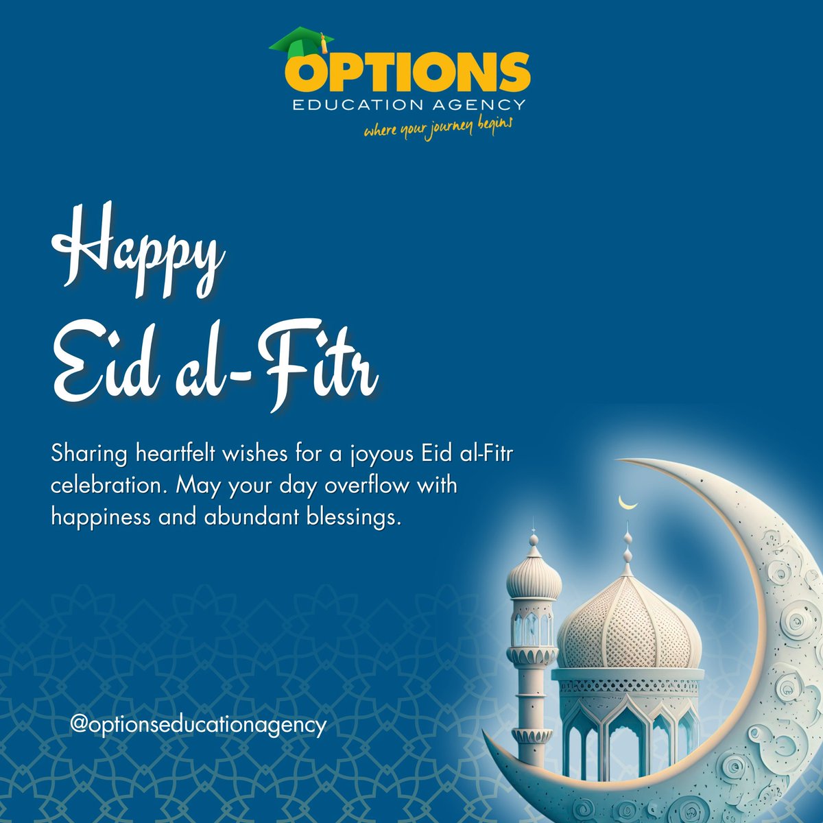 Warmest Eid wishes to our Muslim brothers and sisters! May this Eid be a source of immense happiness and fulfillment for you. #Eidmubarak2024