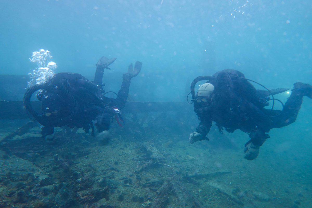 #NavalNews @Forsvaret_no @Forsvarsmakten #WeAreNATO Swedish and Norwegian naval EOD divers during the exercise Nordic Response 2024 where allies train together to defend #NATO's Northern flank. All photos by Minedykker/Forsvaret.