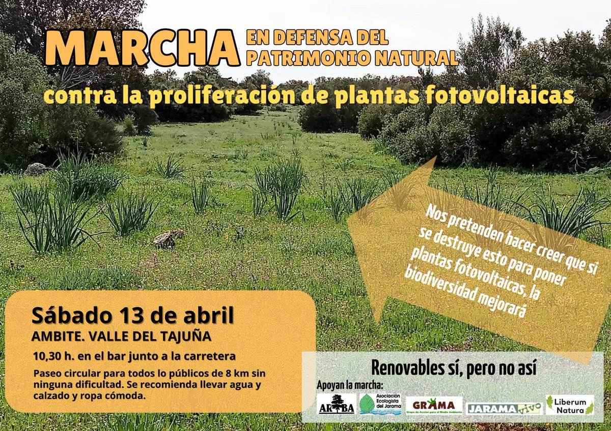 SosCampinaSg's tweet photo. #MACROrenovablesNO #RenovablesSÍperoNOasí #ALIENTE #Ambite https://t.co/jjlttQ6isd