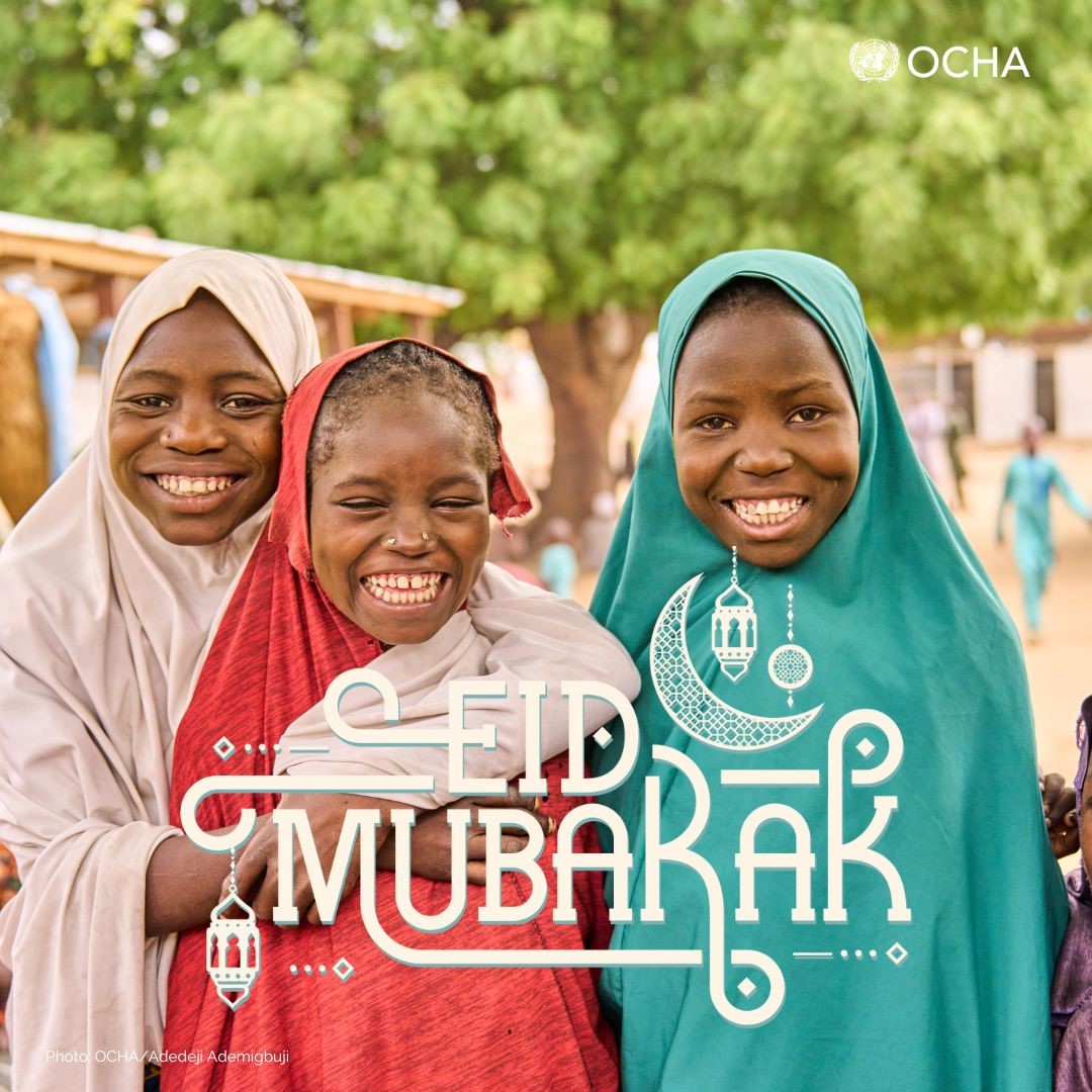 Happy Eid al-Fitr to all those celebrating in Nigeria and beyond.