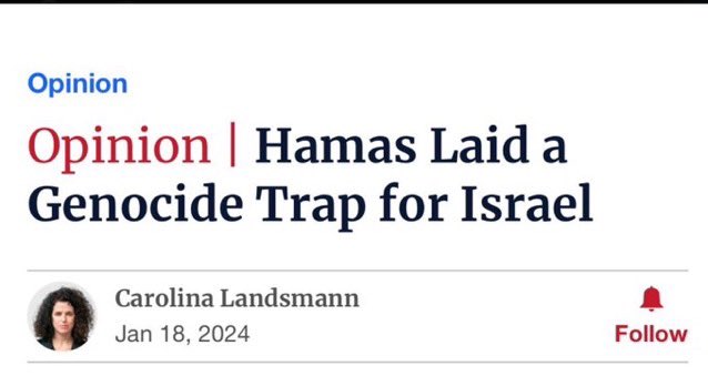 So now Israel is blaming Hamas for deciding to commit a genocide? 🙄 Gas lighting the victim taken to another level.