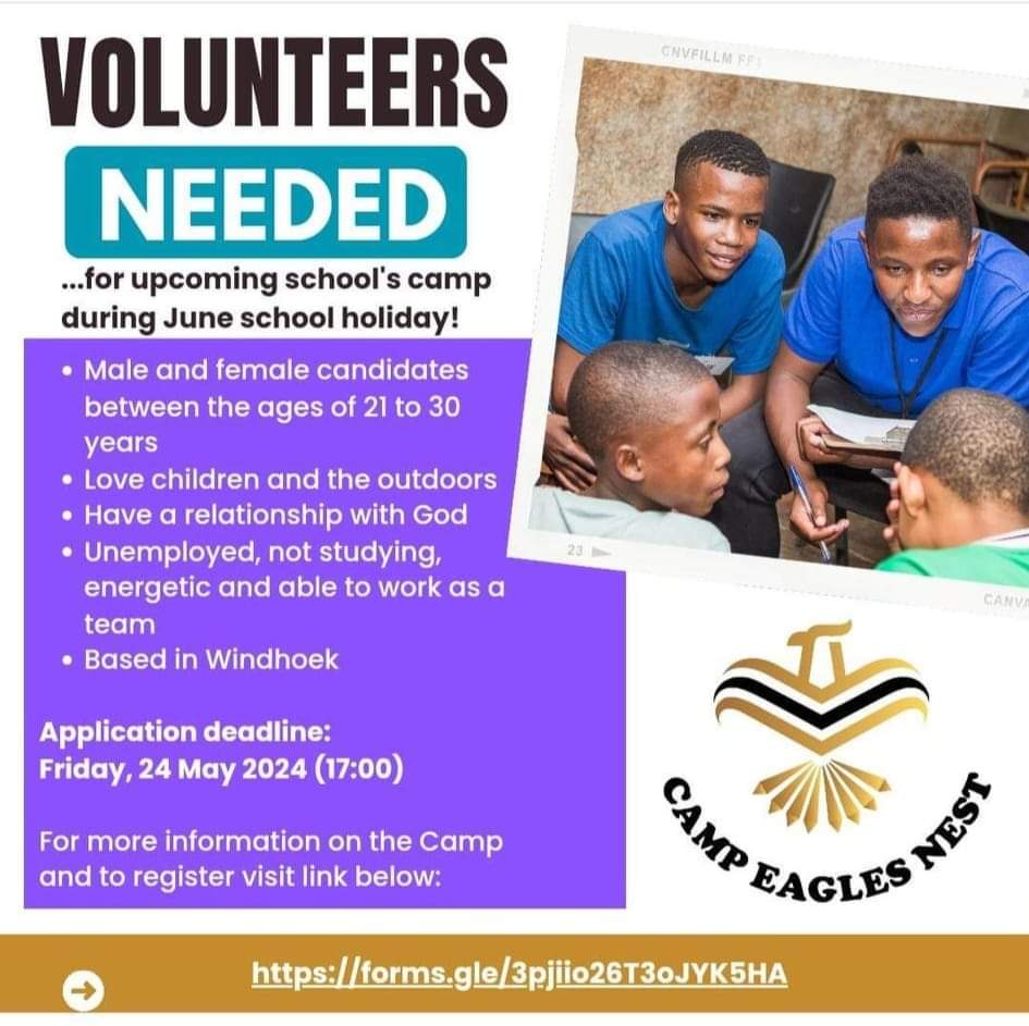 Volunteers needed #LetsGetJobs #ApplyToday