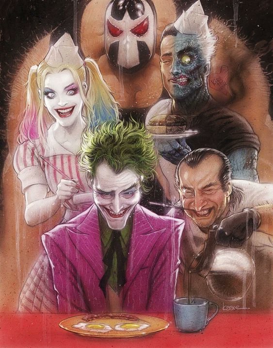 JOKER : KILLER SMILE (Vol 1) # Issue 2
Cover Art by Kaare Andrews
#Joker #HarleyQuinn #ThePenguin #Bane