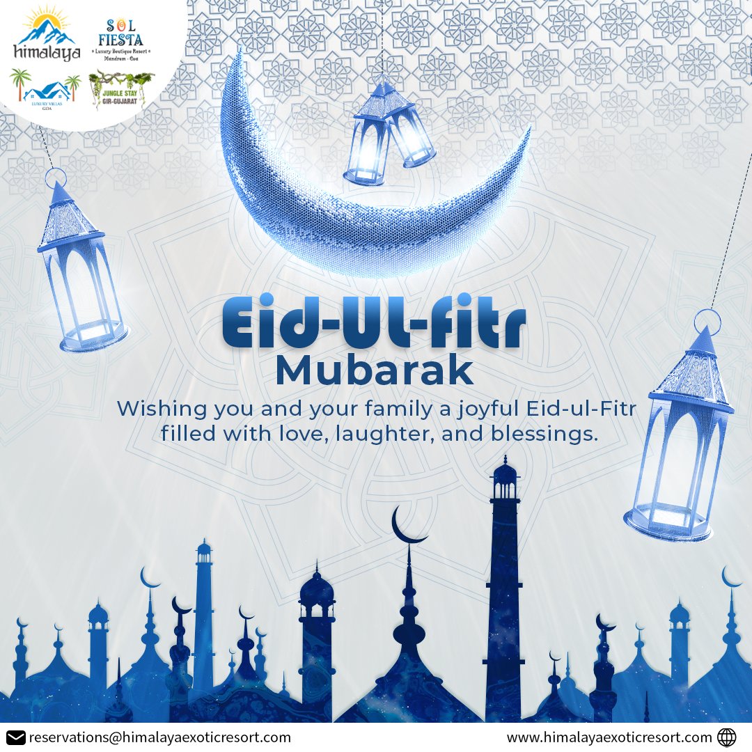 Wishing you and your family a joyful Eid-ul-Fitr filled with love, laughter, and blessings.

By Sol Fiesta - A Luxury Boutique Resort in GOA
.
.
.
.
.
.
#eid #eidmubarak #ramadan #love #eidcollection