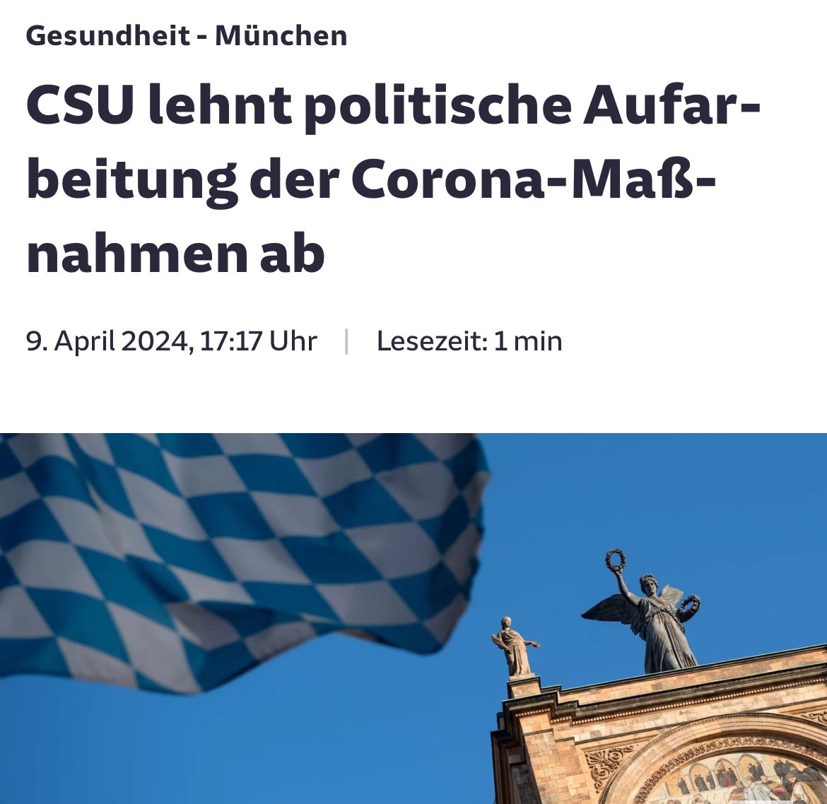 1/ #Aufarbeitung und Rückschau auf die #Corona-Politik ist ‚Klugscheißertum’? Liegen da etwa die Nerven blank bei der @CSU und bei Staatskanzleichef @fwhfreising Florian Herrmann?