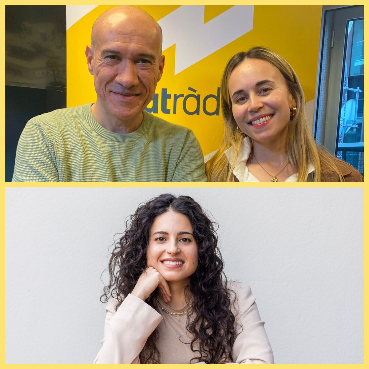 LOficiDeViure's tweet photo. La validació emocional: valorar-nos nosaltres i valorar els altres. @gaspahernandez amb les psicòlogues Ana Gómez i @CeliaBetrian ens expliquen com ho hem de fer, i la també psicòloga @MoniaPresta ens hi fa un comentari. Dissabte, 13 d'abril, al pòdcast de @CatalunyaRadio https://t.co/xBhumzpqoE