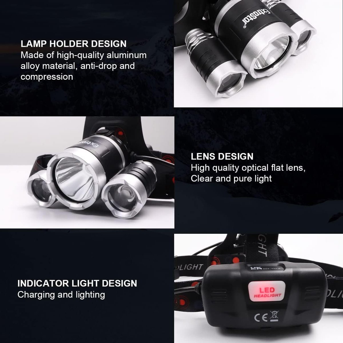 extrastar_es's tweet image. 🔦 ¡Ilumina tus aventuras con nuestra linterna de cabeza recargable! 🔦
💡Con tres luces y cuatro modos diferentes, esta linterna LED es perfecta para camping, pesca, senderismo, correr y ciclismo.🚴‍♂️
🛒 extrastar.es 🛒
#Linterna #Cabeza #Recargable #LED