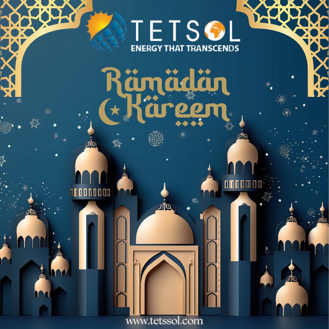 May this Ramadan bring you and your loved ones abundant blessings and joy. Visit Us: tetssol.com tetstech.com . . . . . #tets #Ramadan #ramadan2024 #EidAlFitr #ramadancelebration #solarpowerplant #solarpanel #solarhouse #subsidy #solarenergy #solarpanel