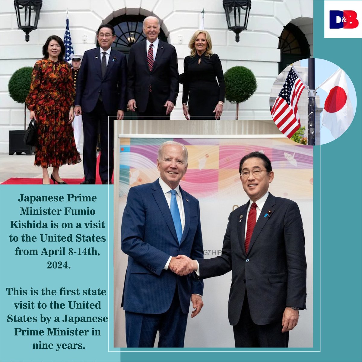 The visit is aimed at bolstering bilateral alliance b/w #Japan and the #US with the aim of a deeper #defense integration and #economic partnership🇯🇵🇺🇸

#japan
#usa
#globalpolitics
#cooperation 
#collaboration 
#diplomacy