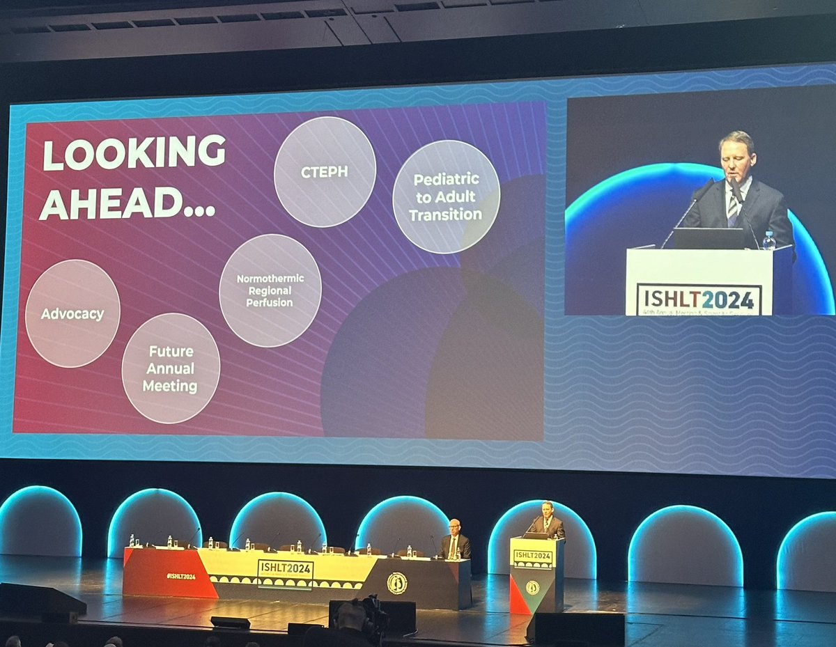 KrishnaPandyaMD's tweet image. An inspiring address this morning to members of @ISHLT by @ISHLTPres Dr. Jason Christie covering the history of #PGD in lung transplant, the work that needs to be done, and the importance of community.