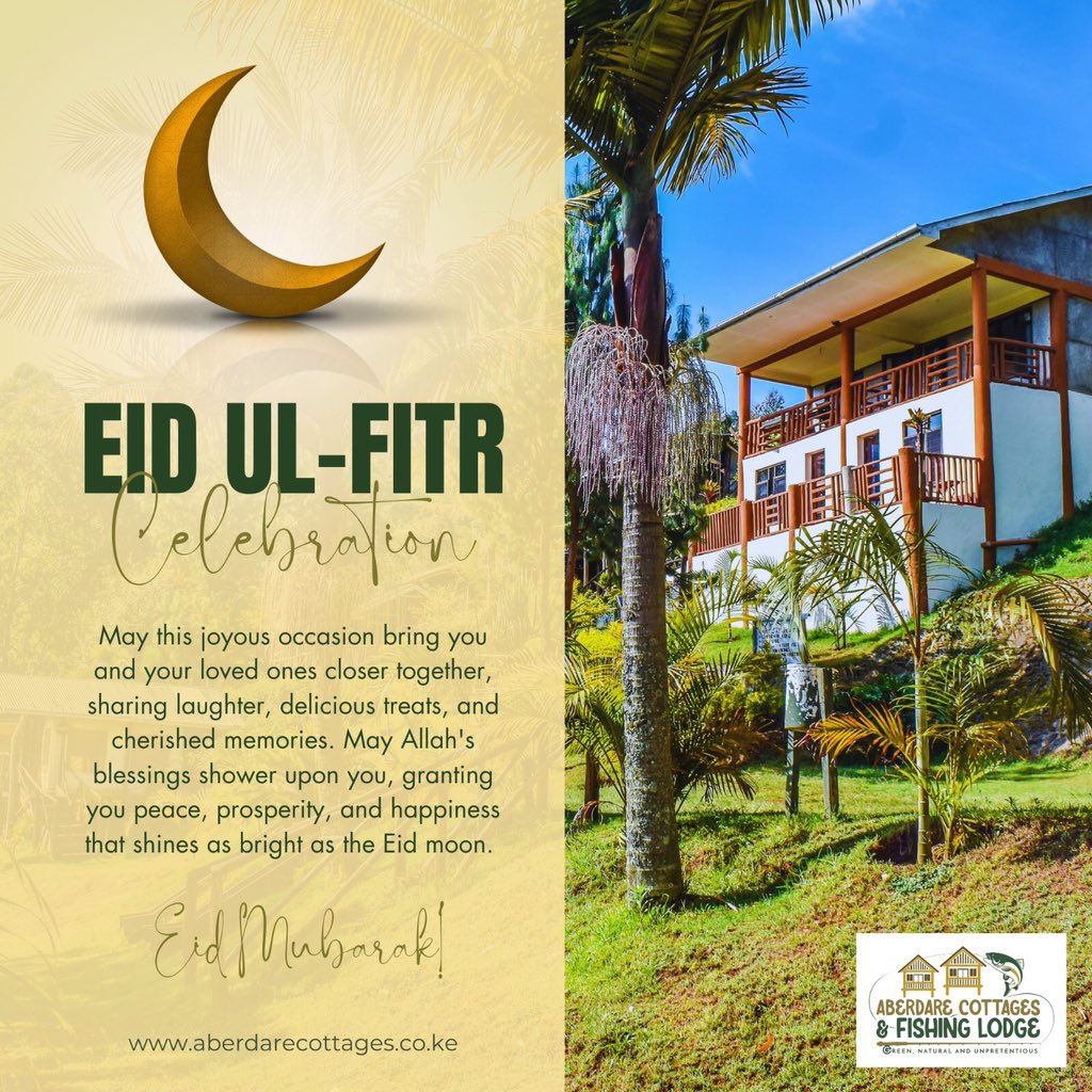 Eid Mubarak to all celebrating Idd-Ul-Fitr today! May your homes be filled with love, laughter, and the warmth of family and friends. Sending heartfelt wishes from Aberdare Cottages! 🌙 #EidMubarak #IddUlFitr
