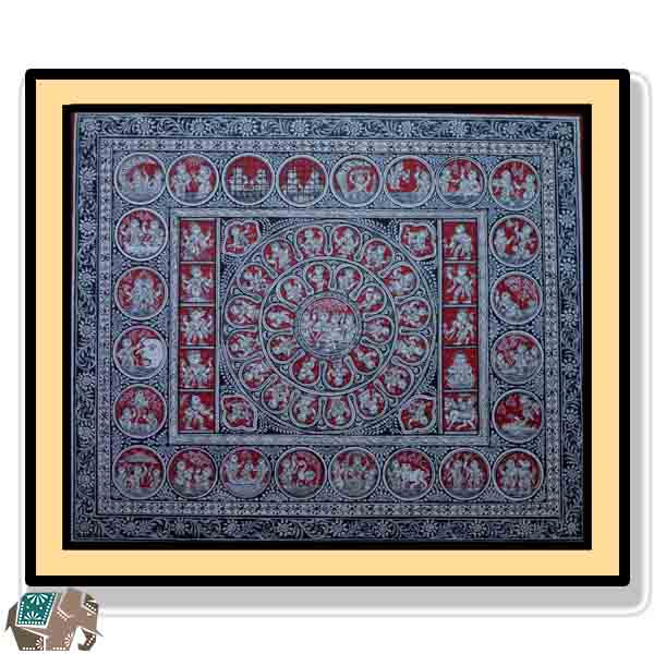 jaalinee's tweet photo. https://t.co/tHAc887YeB
Krishna Story Black And White ,Red Colour Pattachitra Painting https://t.co/Ok8Hfe7VZ4