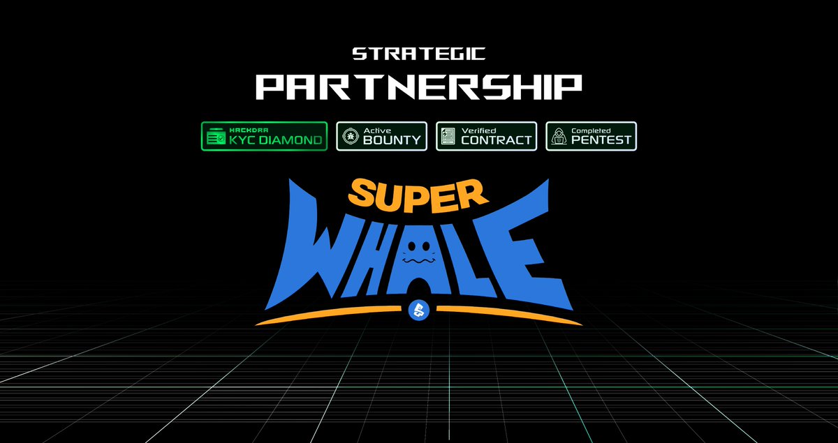 hackdra's tweet image. We&apos;re proud to announce the partnership with @SuperWhaleBSC ! 🤝

Embark on an adventure in SuperWhale! Navigate the blockchain seas using unique heritage Avatars in this play-to-earn journey on the Binance Smart Chain. Join a global community, celebrate diversity, and search for…