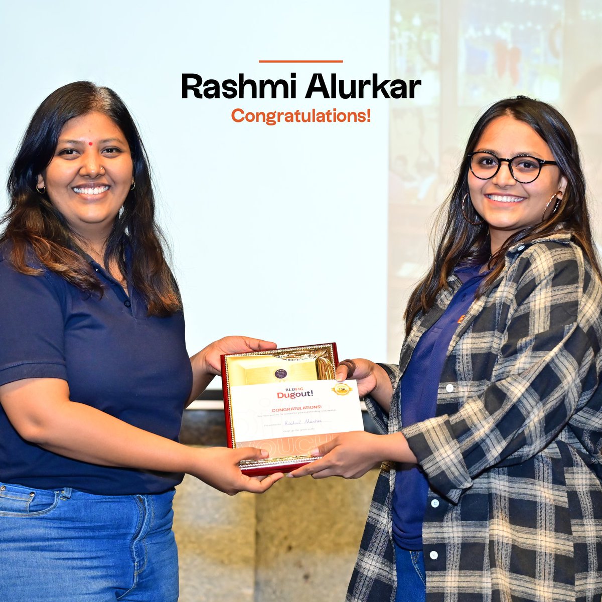 blufig_digital's tweet image. Celebrating #ConsistentExcellence at #BlufigAwards! 🏆 Shriya, Rashmi, Subhadip, Santosh &amp;amp; Sania exemplify dedication and quality. Bravo to our stars!
#Dugout #ExcellenceInAction #TeamBlufig