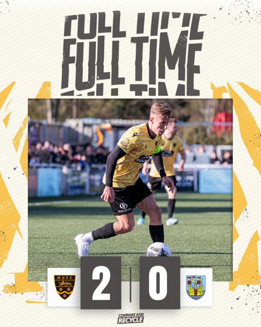 BELIEVE We march on to the next match 💛🖤🫶🏽 @maidstoneunited