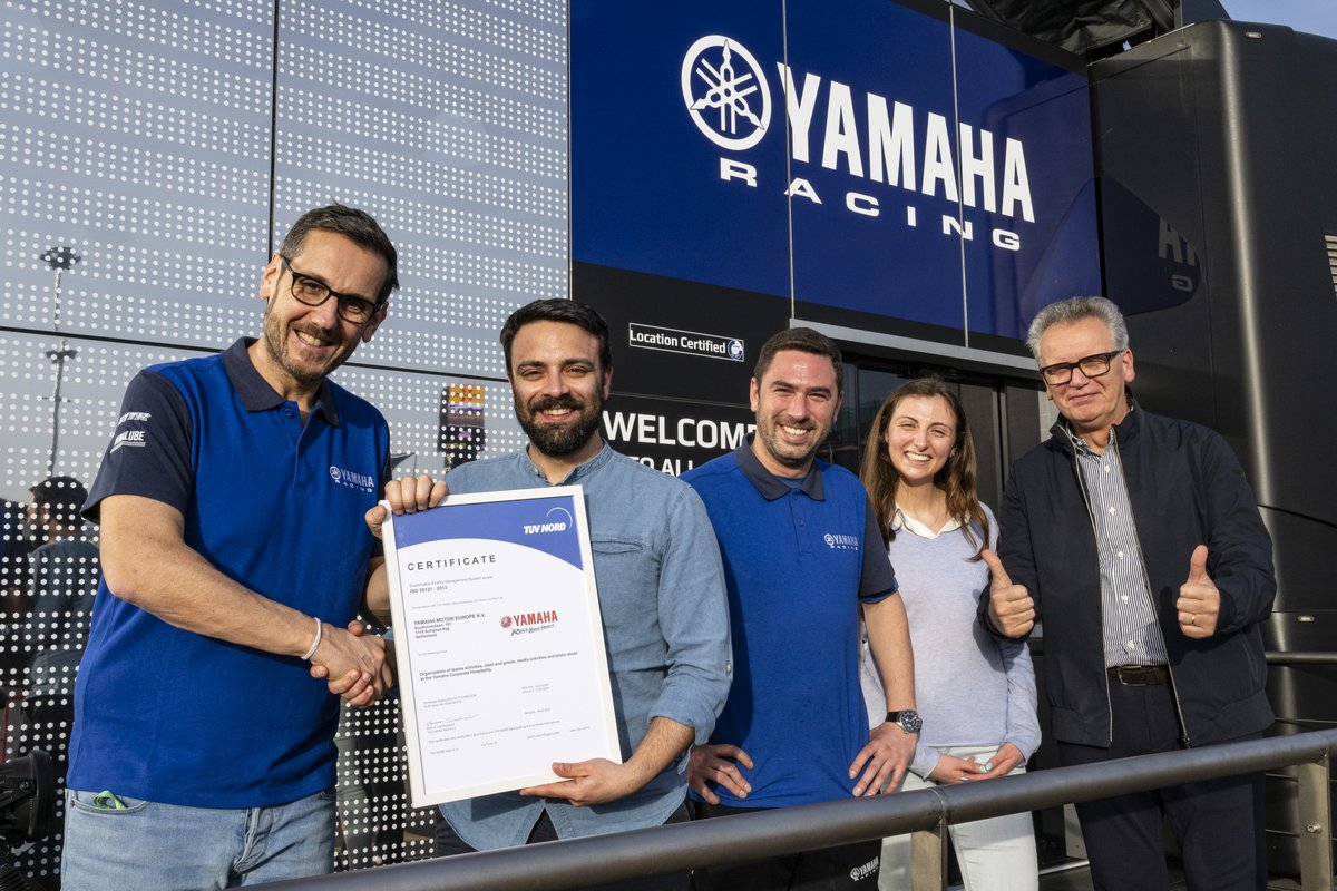 📰 @YamahaMotorEU Achieve ISO 20121 Certification for FIM R3 bLU cRU World Cup and Yamaha Racing Hospitality

Read more 👉🏻 yamaha-racing.com/news/blucru-cu…

#YamahaRacing | #bLUcRU | #RWorld