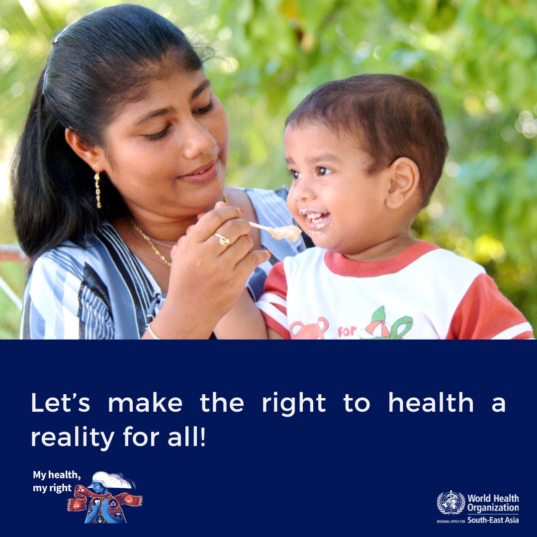 Right to #health must be a reality for everyone, everywhere irrespective of gender, class, nationality, ethnicity or religion. #WorldHealthDay