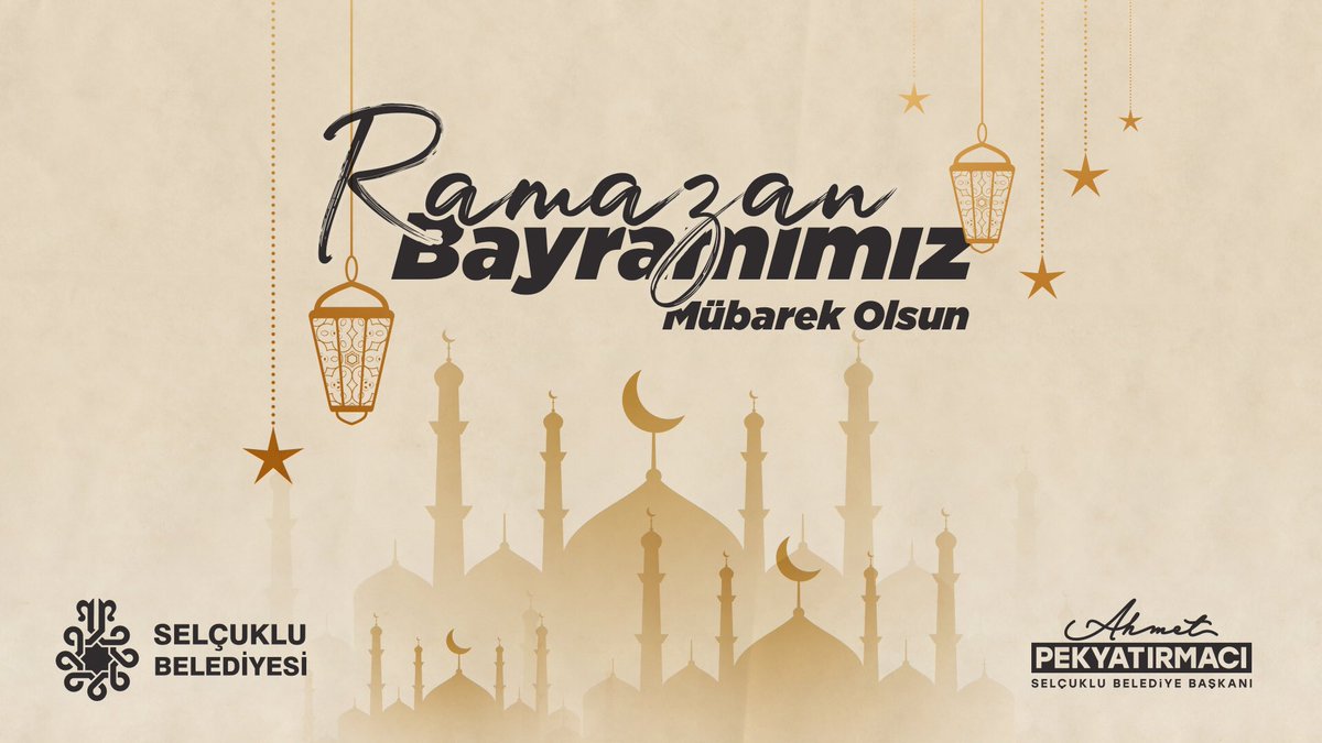 Ramazan Bayramı’nın ülkemize ve İslam Alemine hayırlar getirmesini temenni ediyor; huzur, sağlık ve bereketli bir bayram geçirmenizi diliyoruz. ❤️ #RamazanBayramı