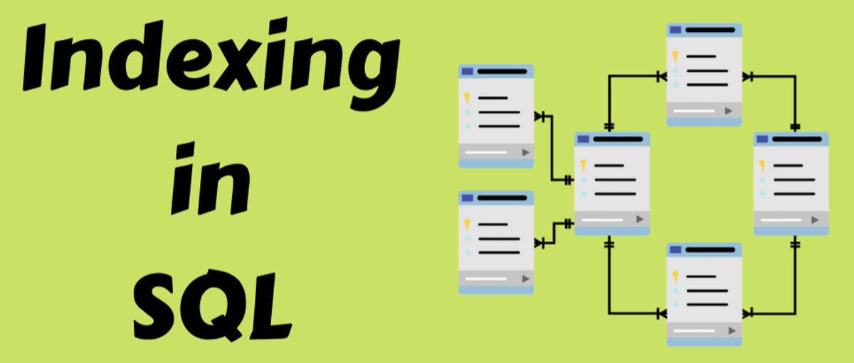freest_man's tweet image. SQL indexes - a fundamental concept in database management.

We&apos;ll explore what SQL indexes are, their importance, and how they optimize data retrieval.

An SQL index is a data structure that enhances the speed of data retrieval operations on a database table.

SQL indexes…