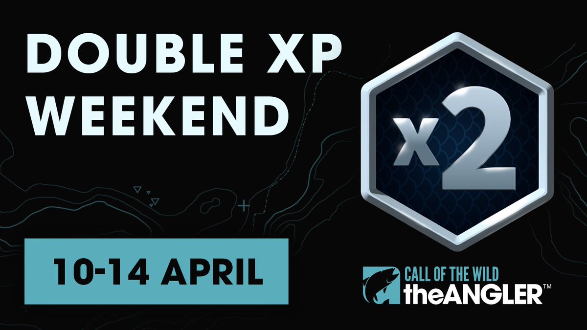 Hop on The Angler to earn DOUBLE XP on everything from now 'til Sunday!