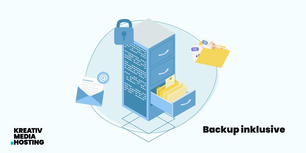 Mit unserem #Webhosting bist du immer auf der sicheren Seite! 🔐 
Geniesse die Ruhe, die unsere täglichen Backups dir bieten: Entsteht einen Fehler auf deiner Website, steht dir umgehend ein #Backup zur Verfügung, um deine Website blitzschnell wiederherzustellen. ⚡️