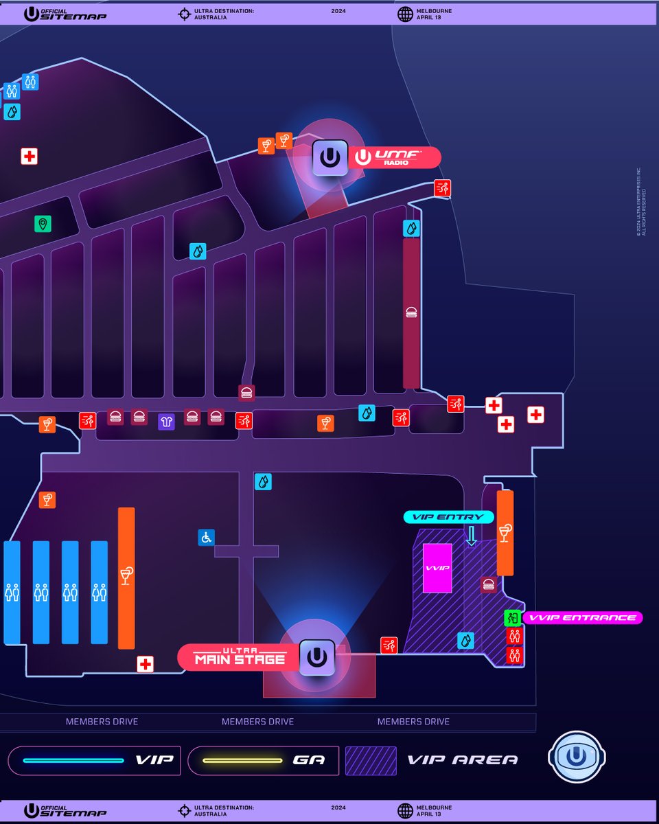 Get familiar with the #UltraAustralia Melbourne sitemap for Saturday. For more, check out our Know Before You Go info on the website ➡️ ultraaustralia.com