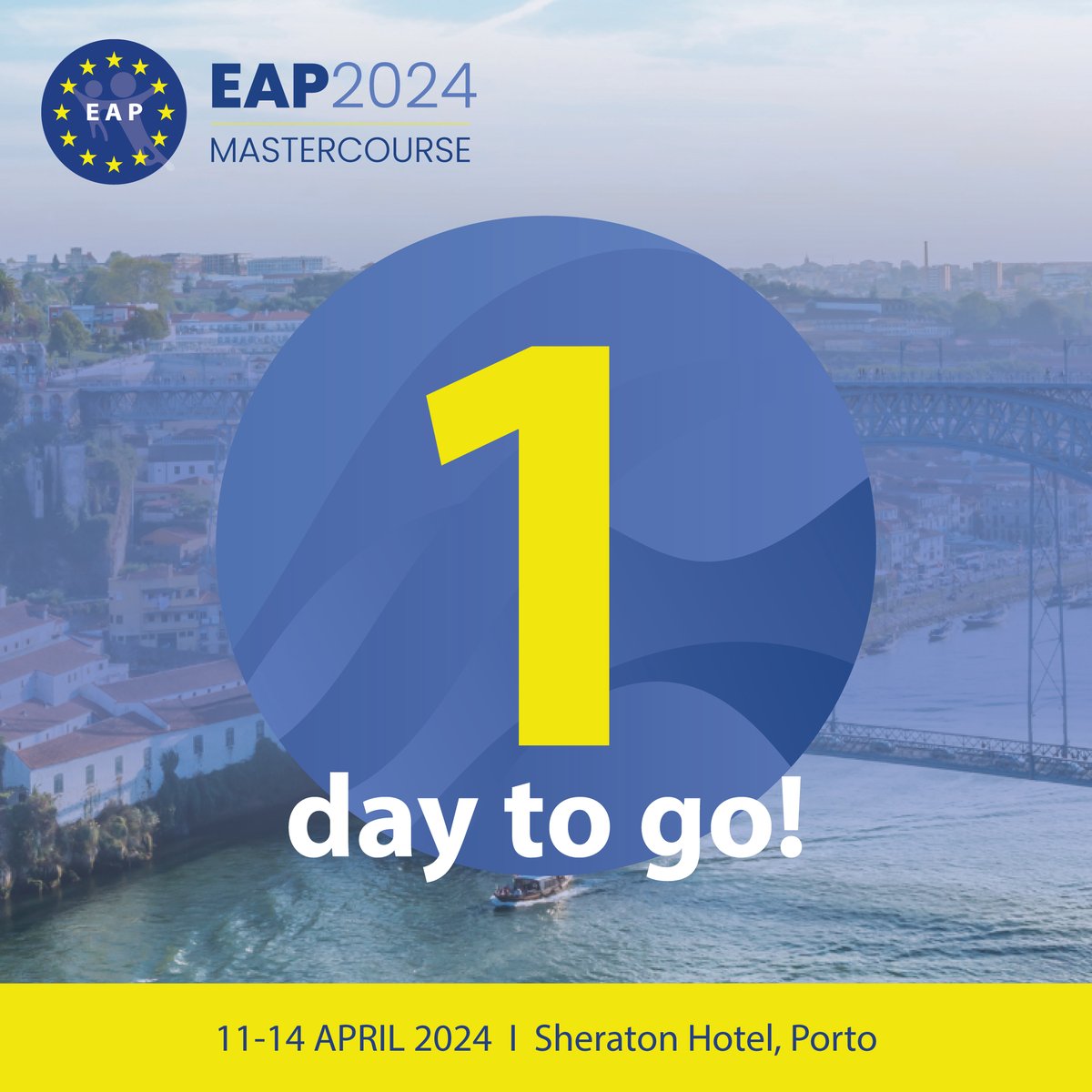 🚀 Just 1 Day Until EAP 2024! 🎉 Get ready for an incredible journey of learning, networking, and innovation! From inspiring keynotes to interactive workshops, EAP 2024 promises unparalleled insights and connections. See you tomorrow! 🌟