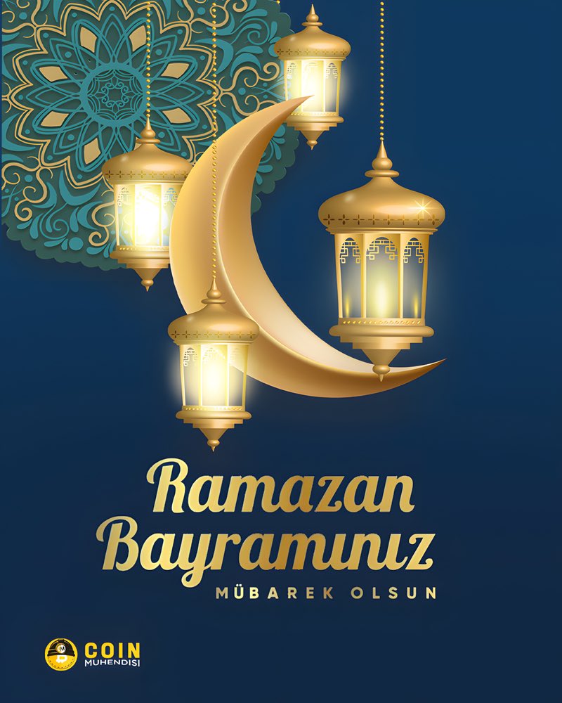 Ramazan Bayramı'nın tüm sevinç ve neşesiyle kalplerinize dolması dileğiyle. Bayramınız kutlu olsun ❤️🙏