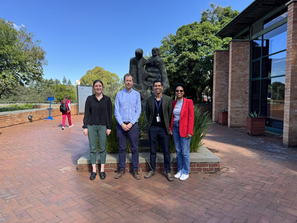 Great week in S Africa <a href="/MSF_southafrica/">Doctors Without Borders (MSF) Southern Africa</a> discussing all things cryptococcosis, histoplasmosis &amp; advanced HIV disease. Now <a href="/WitsUniversity/">Wits University</a> where I gave a lecture on interdisciplinary research within <a href="/IMPRINT_NIHRGHR/">IMPRINT Fungal HIV Global Research Grp</a> &amp; met <a href="/neleshg/">Nelesh Govender (also @neleshg.bsky.social)</a> &amp; our <a href="/EffectTrial/">EFFECT Trial</a> social science team <a href="/NIHRglobal/">NIHR Global Health</a>