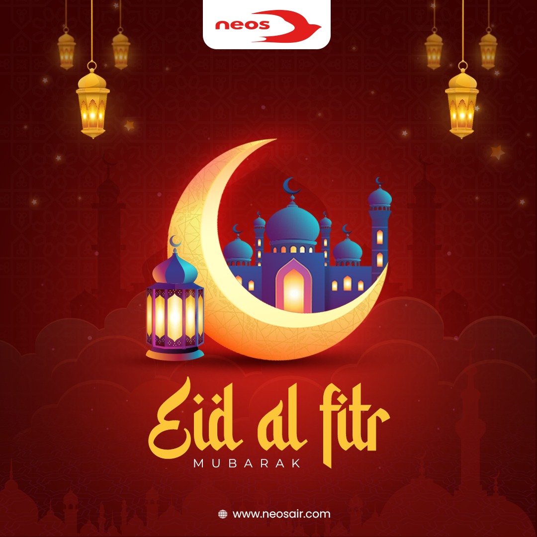 May this Eid bring peace, happiness, and prosperity to your home. Eid Mubarak to you and your loved ones.
Contact your Preferred Travel Agent or Visit our
Website:📷 neosair.com
#eidalfitr #EidAlFitr2024 #happyeidalfitr #eidalfitri #eidalfitrmubarak #eidalfitra