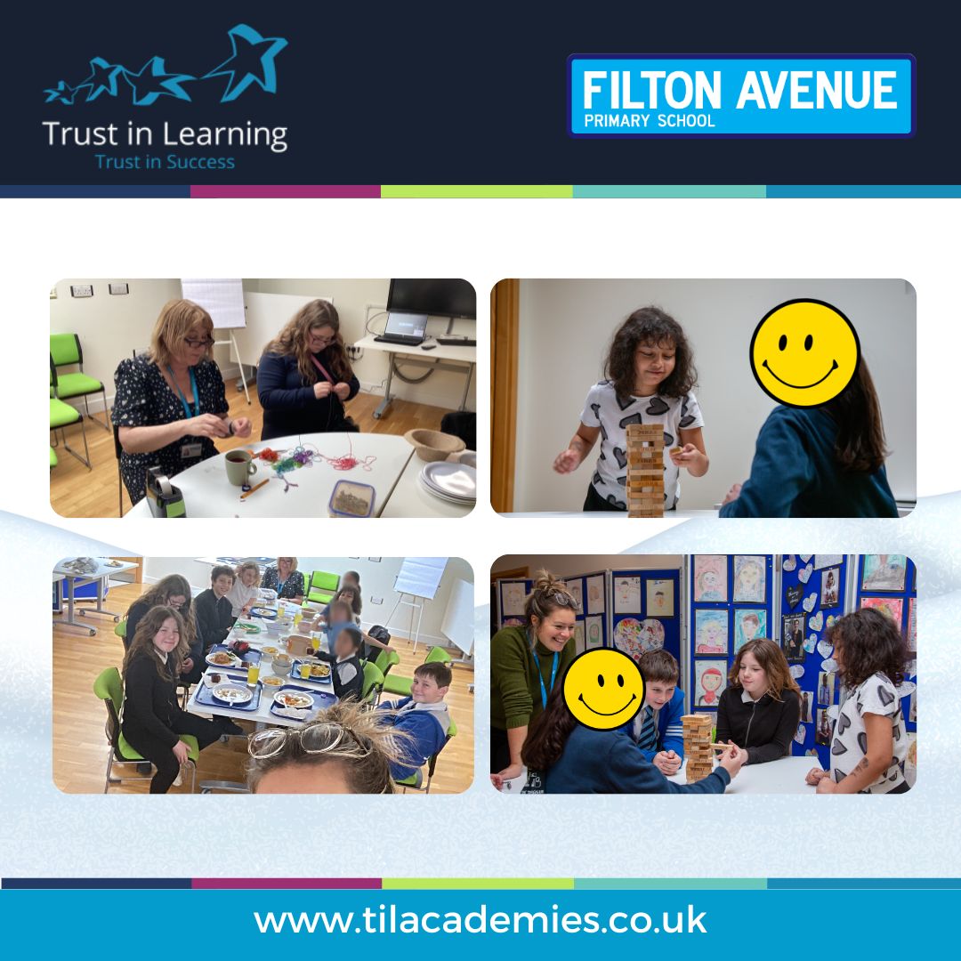 Earlier last month at Filton Avenue Primary School, in celebration of Young Carers Action Day, Mrs. Crane and Mrs. Mills invited our young carers in for a special lunch in the Community Room where tasty cakes were enjoyed, as well as fun games and crafts.

#YoungCarersActionDay