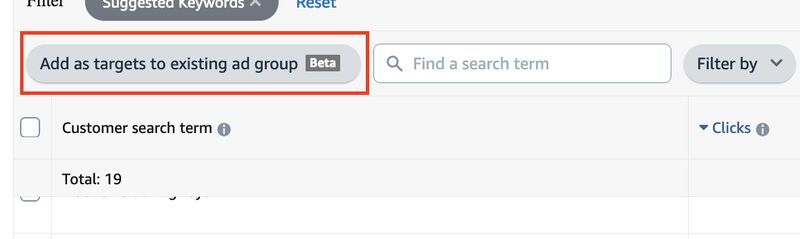 🔁New feature alert! Add search terms directly as targets in existing ad groups with a few clicks. Optimize bids, match types, and prevent duplicates. A game-changer for #AmazonAds efficiency! #amazonadvertising #amazonppc