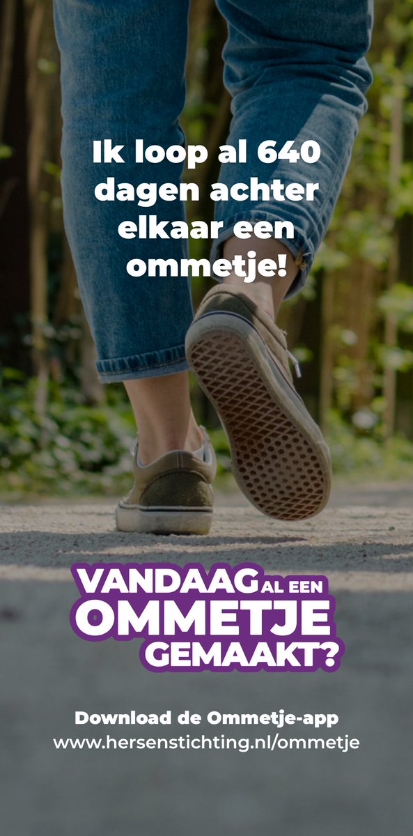 stevenfijneman's tweet photo. Ik loop al 640 dagen achter elkaar een ommetje! https://t.co/IgteuZLL9n